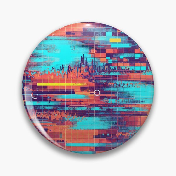 Item preview, Cyberwave Spectrum designed and sold by Kaleidoscope Print.