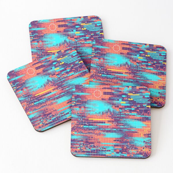 Item preview, Cyberwave Spectrum designed and sold by Kaleidoscope Print.