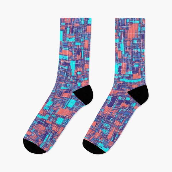 Item preview, Neon Circuit Matrix designed and sold by Kaleidoscope Print.