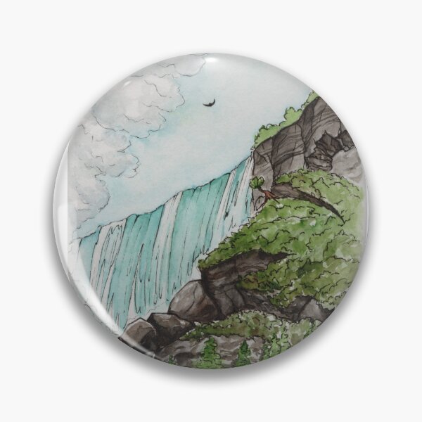 Item preview, Niagara Falls as seen at Niagara Powerstation Lower platform designed and sold by HBOriginalsArt.