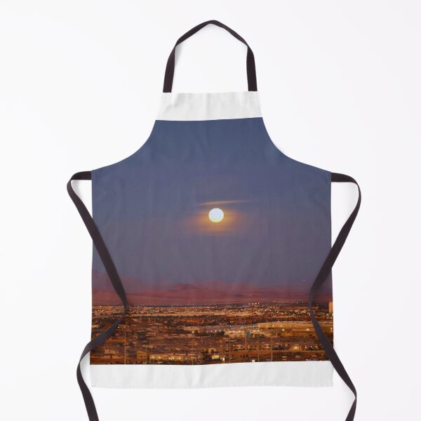 Item preview, Moonlit Night Over Las Vegas Cityscape designed and sold by Phakade's Photos.