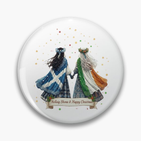 Item preview, Celtic Christmas Girls – Scottish & Irish Cloaks designed and sold by CelticSoulShop.