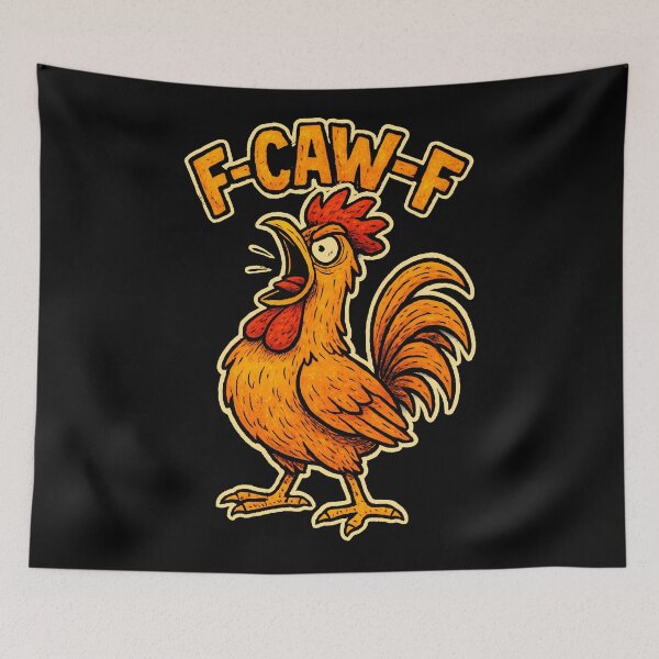 Item preview, F Awk F Gobbler Funny Thanksgiving Fa Caw F Turkey Fcawf  designed and sold by JEFDodsonArt.