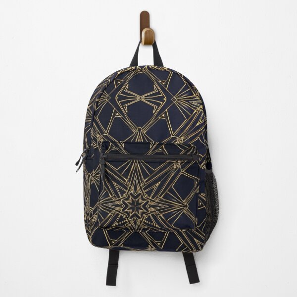 Item preview, Golden Geometry Elegance designed and sold by Kaleidoscope Print.