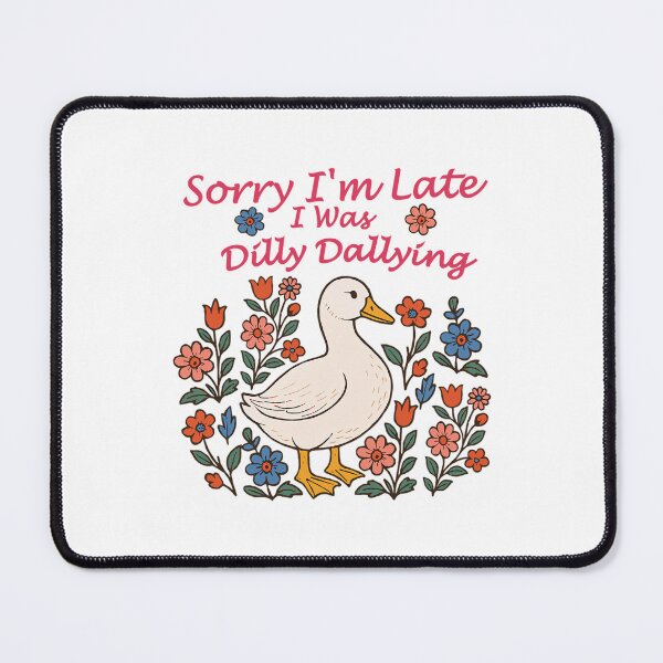Item preview, I Late Was Dallying Vintage Sorry I'm Retro Funny Dilly Saying Classic designed and sold by PEDDAKAPRADEEP.