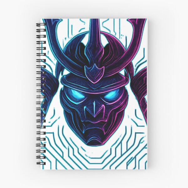 Item preview, Techno Cyber Samurai – Futuristic Neon Warrior Design with Tech Energy designed and sold by EnergyPixel.