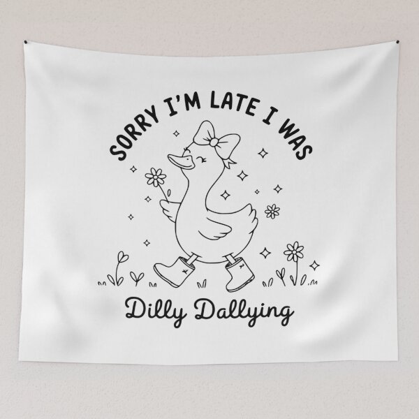 Item preview, Saying Vintage I'm Dilly I Funny Late Sorry Dallying Classic Retro Was designed and sold by PEDDAKAPRADEEP.