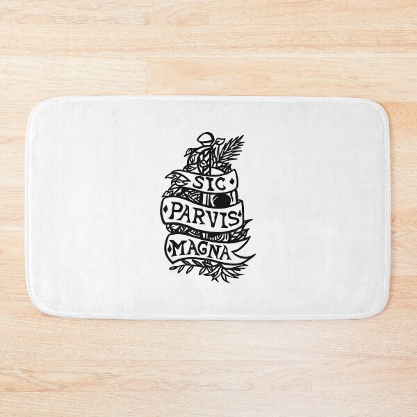 Item preview, Uncharted Sic Parvis Magna Quote Emblem designed and sold by Tobytuart.