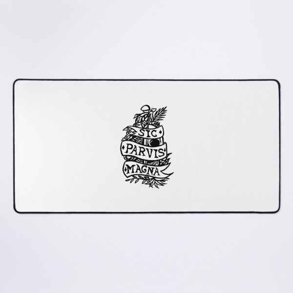 Item preview, Uncharted Sic Parvis Magna Quote Emblem designed and sold by Tobytuart.