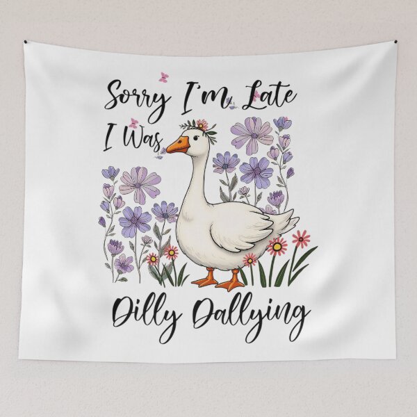 Item preview, Dallying Classic Late Funny Retro Was I Dilly Vintage Sorry Saying I'm designed and sold by PEDDAKAPRADEEP.