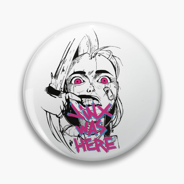 Item preview, Jinx Was Here - League of Legends designed and sold by alisntpe.