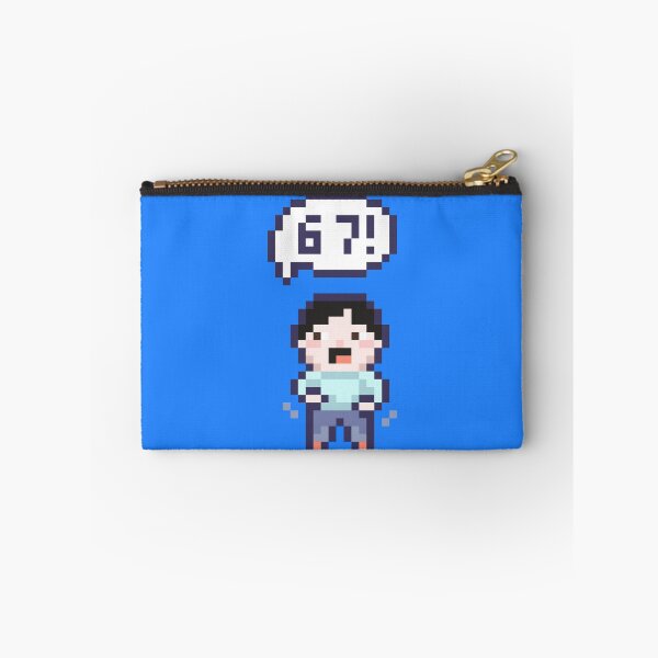 Item preview, 6 7 sixseven Pixel Art Kid - Version 3 designed and sold by HeatherUnderground.