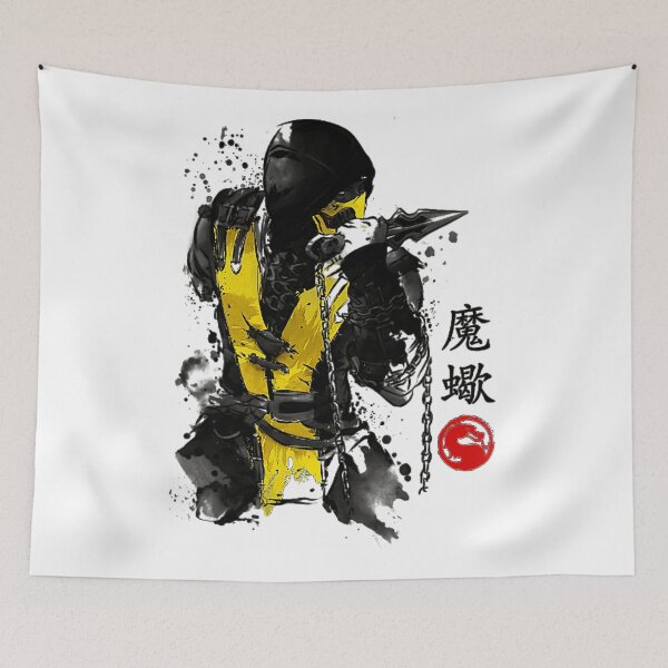 Item preview, Evil Fire Warrior Sumi-E designed and sold by decameseta.