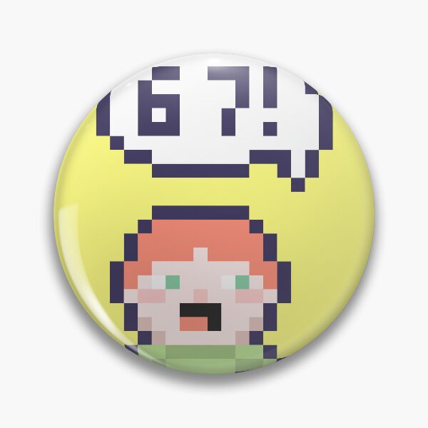 Item preview, 6 7 sixseven Pixel Art Kid - Version 4 designed and sold by HeatherUnderground.