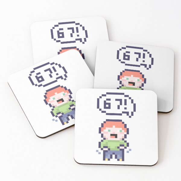 Item preview, 6 7 sixseven Pixel Art Kid - Version 4 designed and sold by HeatherUnderground.