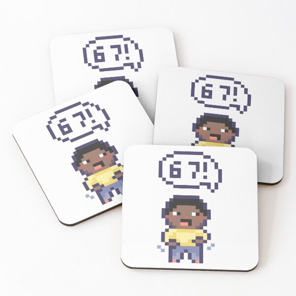 Item preview, 6 7 sixseven Pixel Art Kid - Version 2 designed and sold by HeatherUnderground.