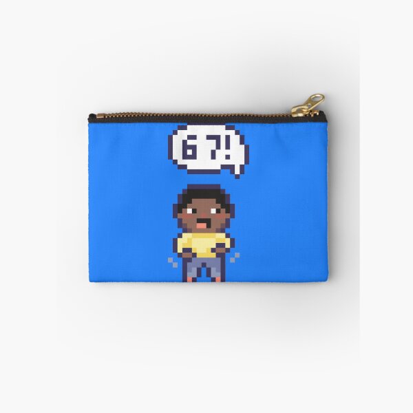 Item preview, 6 7 sixseven Pixel Art Kid - Version 2 designed and sold by HeatherUnderground.