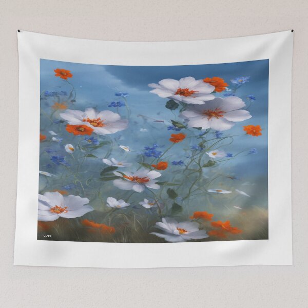 Item preview, Flowers in a storm – Fragile beauty in the face of the wind designed and sold by Marcel1966.