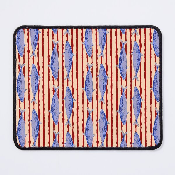 Item preview, Mackerel Fish Pattern designed and sold by Higher Light.