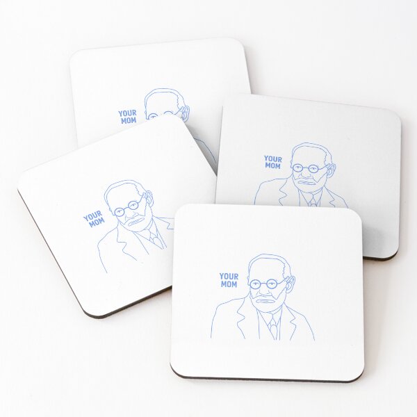Item preview, Your Mum Freud Meme (blue) designed and sold by NeuroNotes.