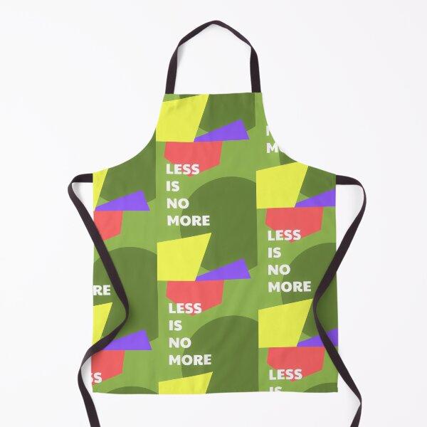 Item preview, LESS IS NO MORE Abstract Art - Pop Art Geometric Quote designed and sold by SergioMiklos.