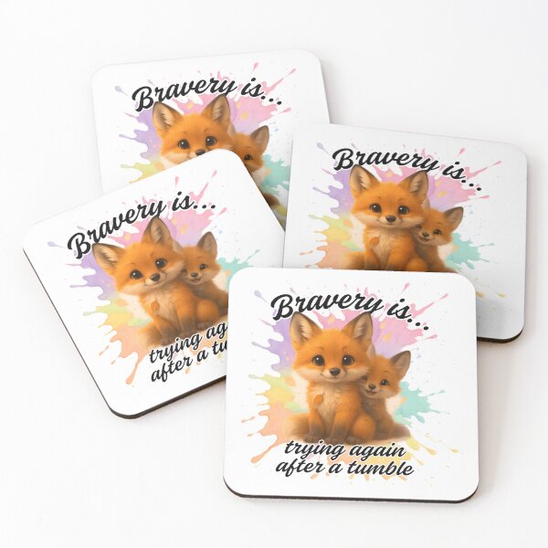 Item preview, Bravery Is Trying Again designed and sold by Waratah and Wood.