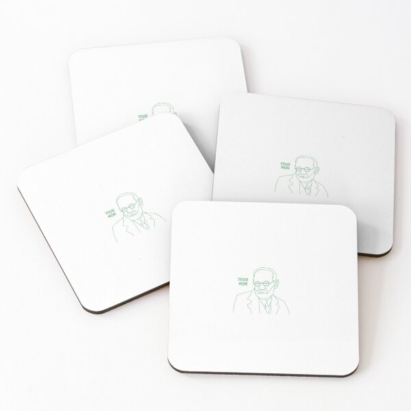 Item preview, Your Mum Freud Meme (green) designed and sold by NeuroNotes.