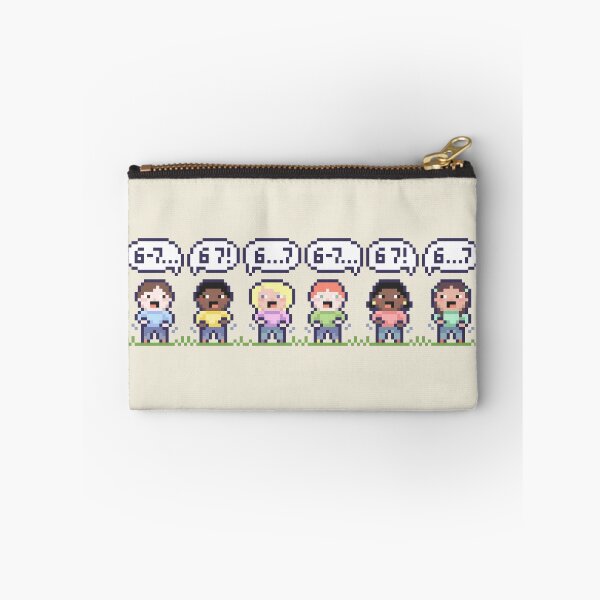 Item preview, 6 7 - sixseven - 67  Meme Pixel Art Kids designed and sold by HeatherUnderground.
