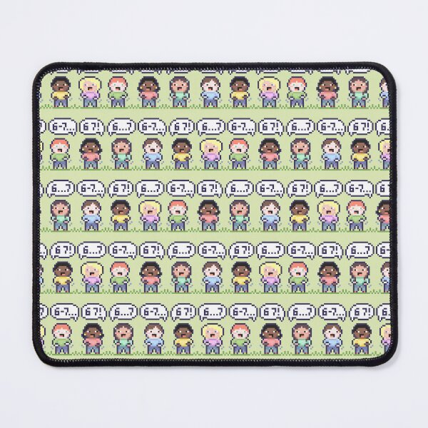 Item preview, 6 7 - sixseven - 67 Meme Pixel Art Kids designed and sold by HeatherUnderground.