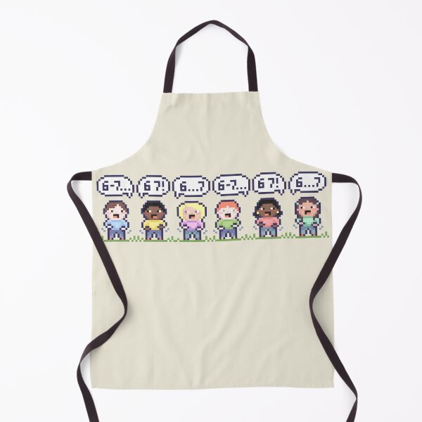 Item preview, 6 7 - sixseven - 67 Meme Pixel Art Kids designed and sold by HeatherUnderground.