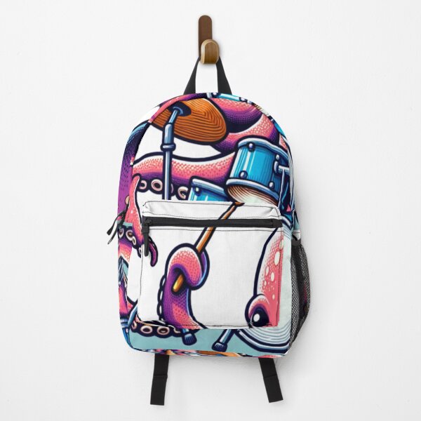 Item preview, Octopus Playing Drums designed and sold by Fastokart.