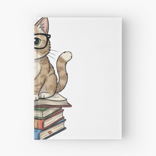 Item preview, My Cat & I Read Books designed and sold by Haven-Sticker.