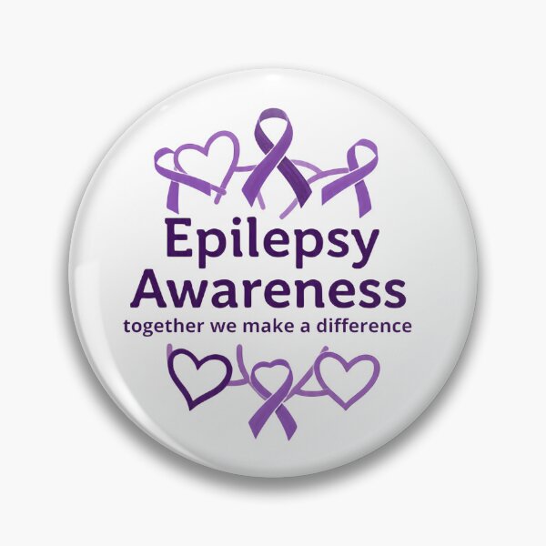 Item preview, Epilepsy Awareness Ribbon — Together We Make a Difference designed and sold by PureBrain.