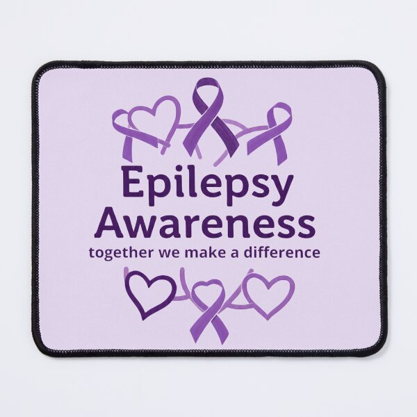 Item preview, Epilepsy Awareness Ribbon — Together We Make a Difference designed and sold by PureBrain.
