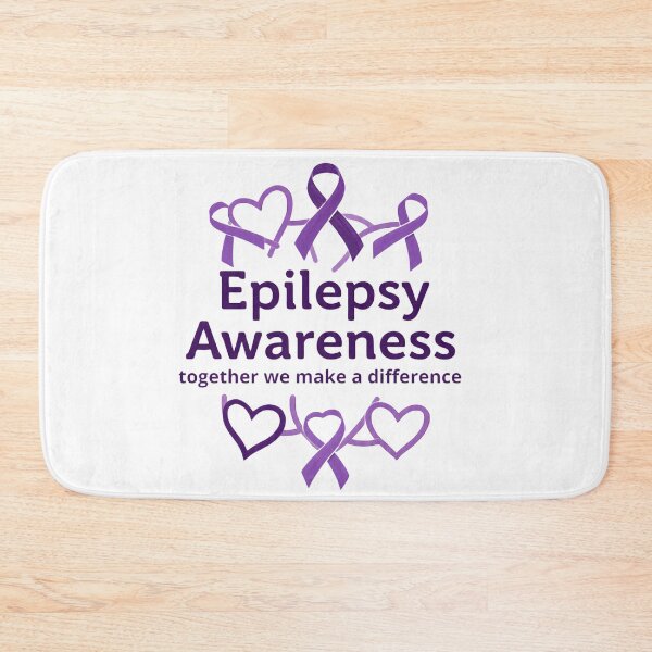 Item preview, Epilepsy Awareness Ribbon — Together We Make a Difference designed and sold by PureBrain.