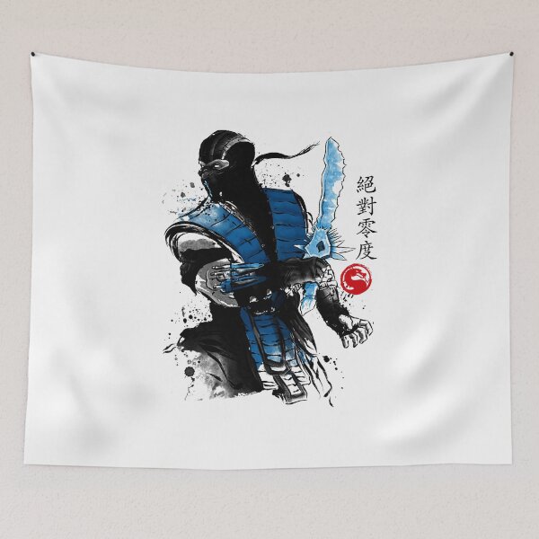 Item preview, Ice Warrior Sumi-E  designed and sold by decameseta.