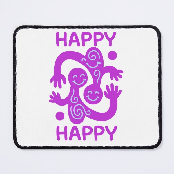 Item preview, Happy Purple Figures designed and sold by ZenMarket22X.