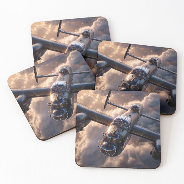 Item preview, The Mighty Lancaster  at Sunrise  Battle of Britain Memorial Flight designed and sold by Skyframe Aviation.