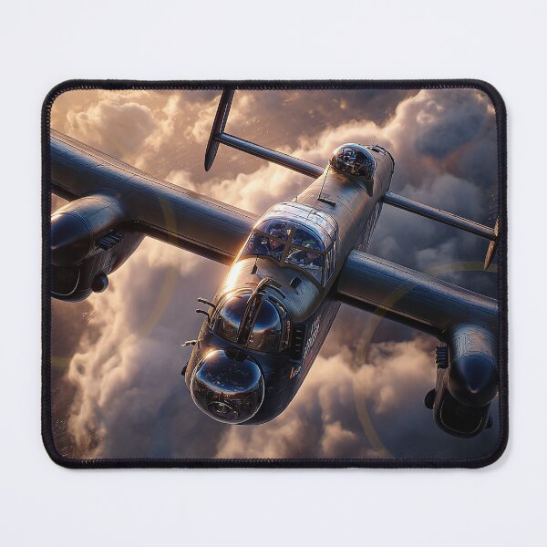 Item preview, The Mighty Lancaster  at Sunrise  Battle of Britain Memorial Flight designed and sold by Skyframe Aviation.