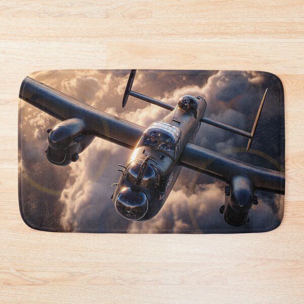 Item preview, The Mighty Lancaster  at Sunrise  Battle of Britain Memorial Flight designed and sold by Skyframe Aviation.