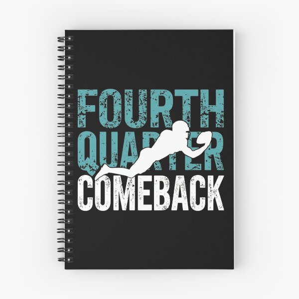 Item preview, Fourth Quarter Comeback – Modern American Football Player Silhouette designed and sold by WearTheArtx.