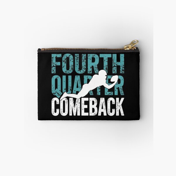 Item preview, Fourth Quarter Comeback – Modern American Football Player Silhouette designed and sold by WearTheArtx.