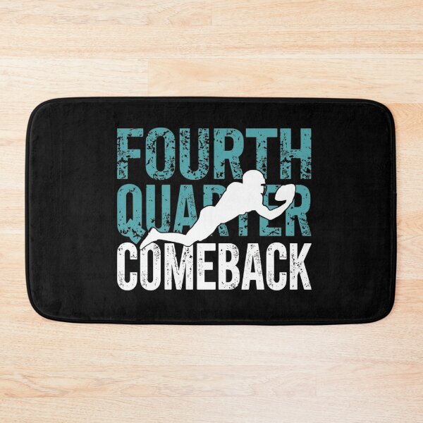 Item preview, Fourth Quarter Comeback – Modern American Football Player Silhouette designed and sold by WearTheArtx.