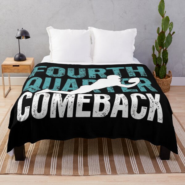 Item preview, Fourth Quarter Comeback – Modern American Football Player Silhouette designed and sold by WearTheArtx.