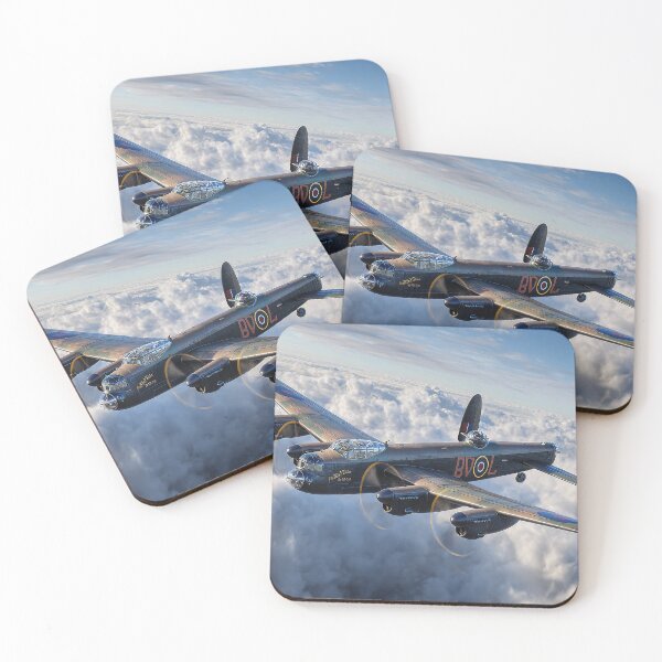 Item preview, Lancaster over the Fens over England Battle of Britain Memorial Flight designed and sold by Skyframe Aviation.