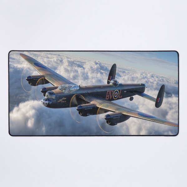 Item preview, Lancaster over the Fens over England Battle of Britain Memorial Flight designed and sold by Skyframe Aviation.
