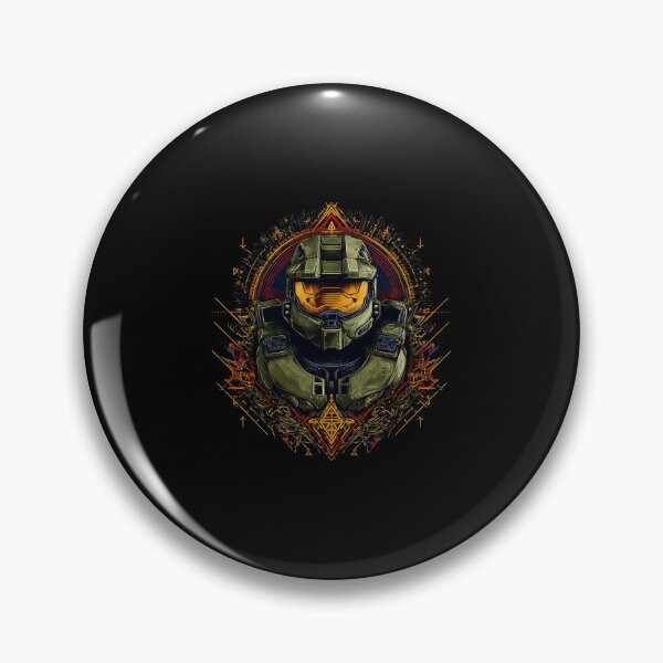 Item preview, Halo Spartan Golden Visor Portrait designed and sold by lamisukeyum.