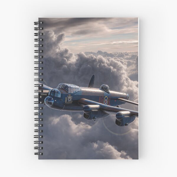 Item preview, The Mighty Lancaster above the Clouds Battle of Britain Memorial Flight designed and sold by Skyframe Aviation.