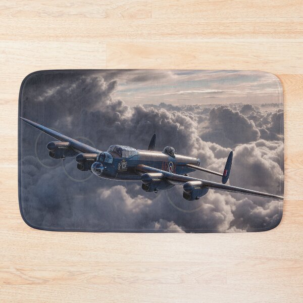 Item preview, The Mighty Lancaster above the Clouds Battle of Britain Memorial Flight designed and sold by Skyframe Aviation.