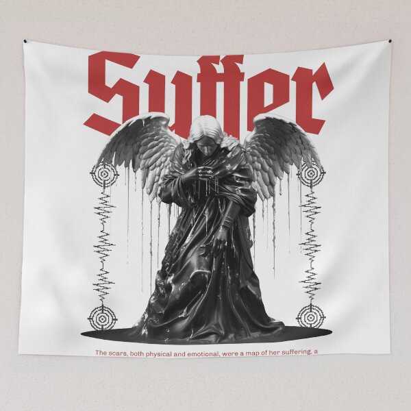 Item preview, Suffer – The Weight of Angels designed and sold by pixorygraphix.